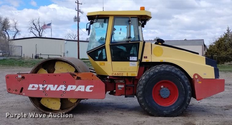 image for item DN6418 Dynapac CA602D  single drum vibratory roller