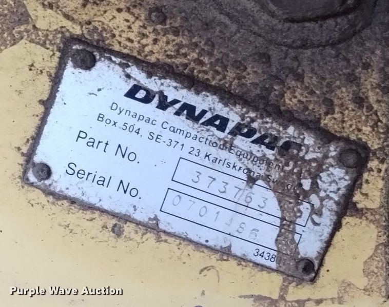 image for item DN6418 Dynapac CA602D  single drum vibratory roller