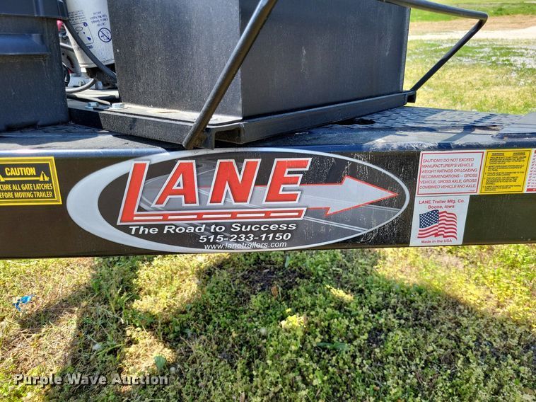 image for item DO3647 2022 Lane LRG 1008  reel trailer
