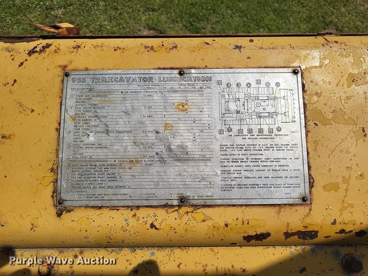 image for item DO3648 Caterpillar 955K  track loader