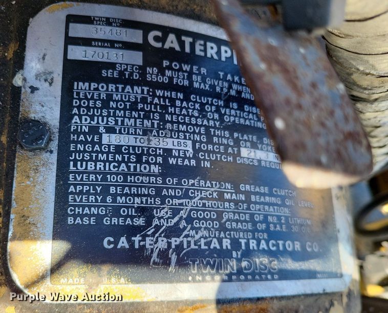 image for item DO3651 Caterpillar 3408  power unit