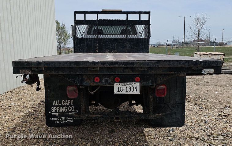 image for item DO4310 1991 GMC TopKick SL  dump flatbed truck