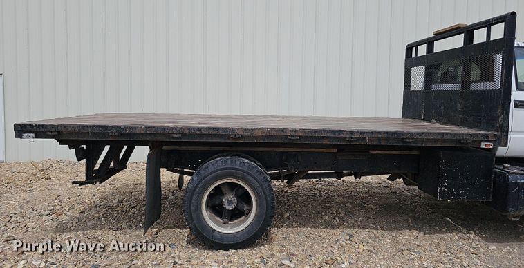 image for item DO4310 1991 GMC TopKick SL  dump flatbed truck
