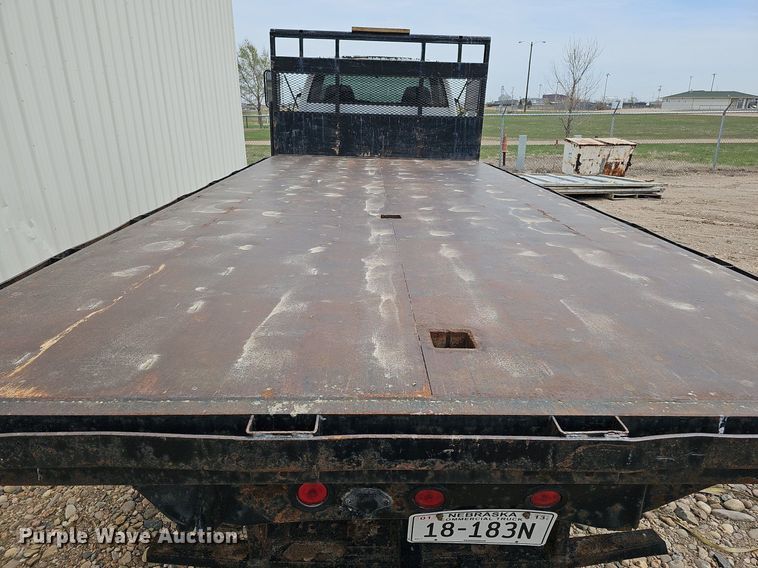 image for item DO4310 1991 GMC TopKick SL  dump flatbed truck