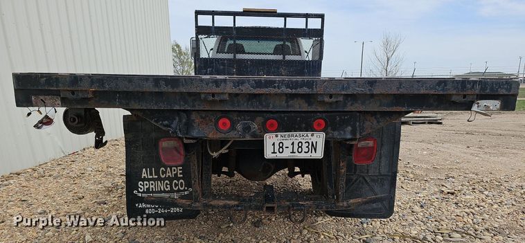 image for item DO4310 1991 GMC TopKick SL  dump flatbed truck