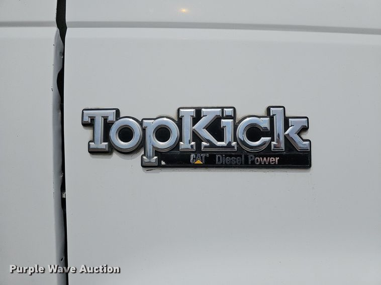 image for item DO4310 1991 GMC TopKick SL  dump flatbed truck