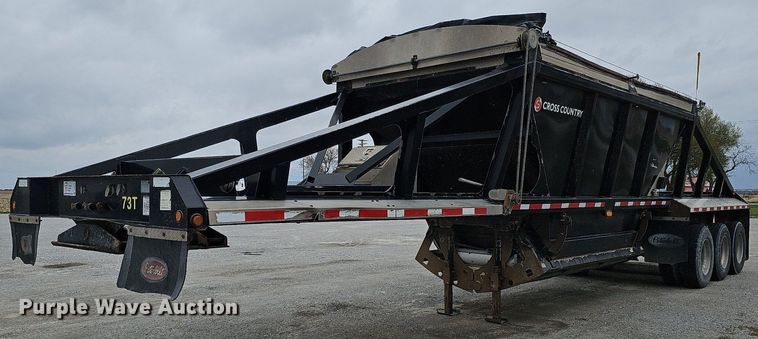 image for item DO4351 2011 Cross Country TRA/REM  bottom dump trailer