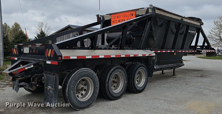 image for item DO4351 2011 Cross Country TRA/REM  bottom dump trailer
