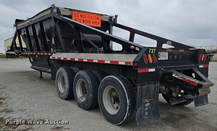image for item DO4351 2011 Cross Country TRA/REM  bottom dump trailer