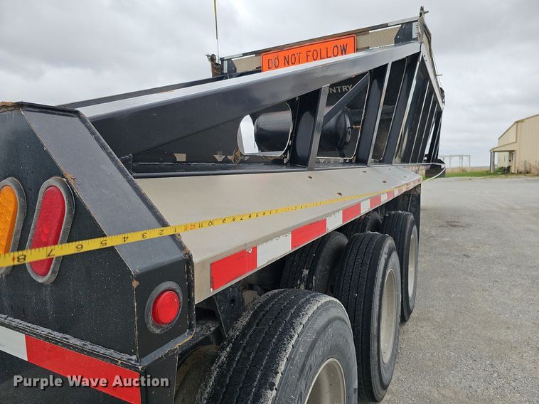 image for item DO4351 2011 Cross Country TRA/REM  bottom dump trailer