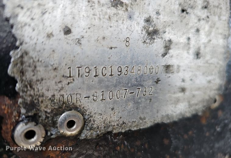 image for item DO4353 2008 Cornhusker 800R-81007-732  end dump pup trailer