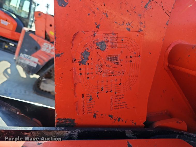 image for item DO4365 2018 Kubota SVL95-2S  tracked skid steer loader