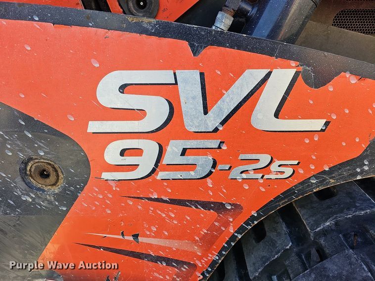 image for item DO4365 2018 Kubota SVL95-2S  tracked skid steer loader