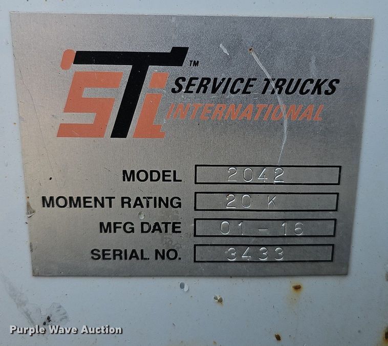 image for item DO4367 2016 Dodge Ram 5500HD  utility / service truck