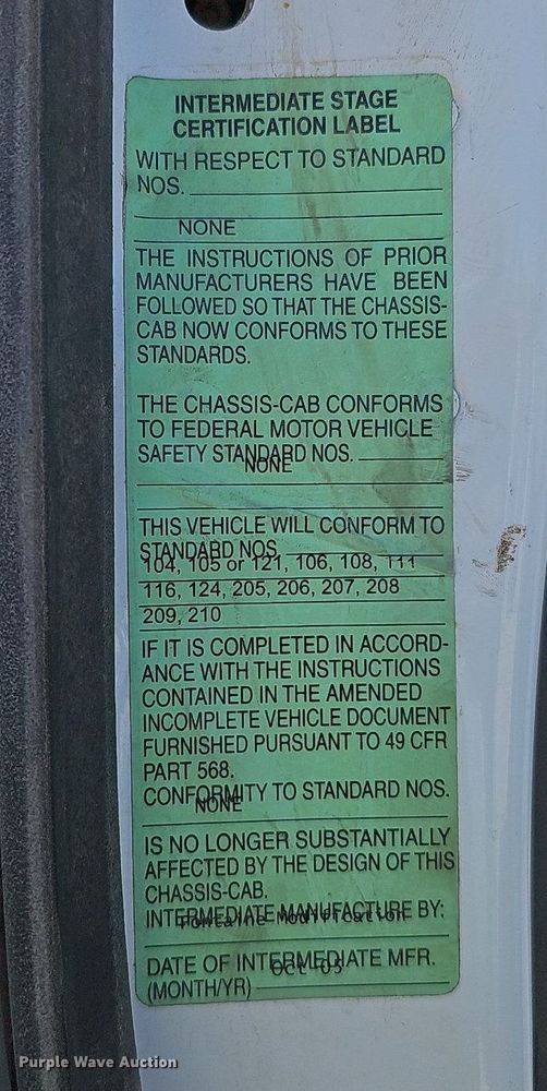 image for item DO4375 2006 Freightliner Business Class M2  street sweeper truck