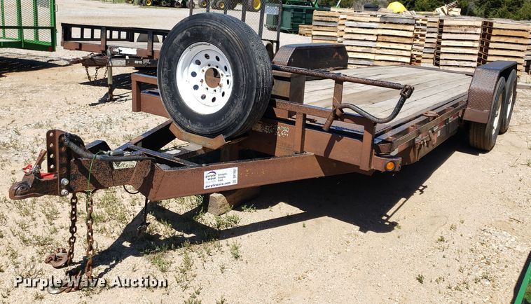 image for item DP7857 2013 Big Tex  tilt deck equipment trailer