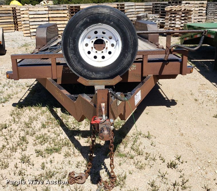 image for item DP7857 2013 Big Tex  tilt deck equipment trailer