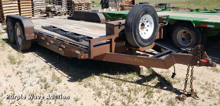 image for item DP7857 2013 Big Tex  tilt deck equipment trailer