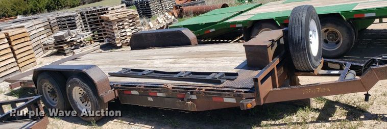 image for item DP7857 2013 Big Tex  tilt deck equipment trailer