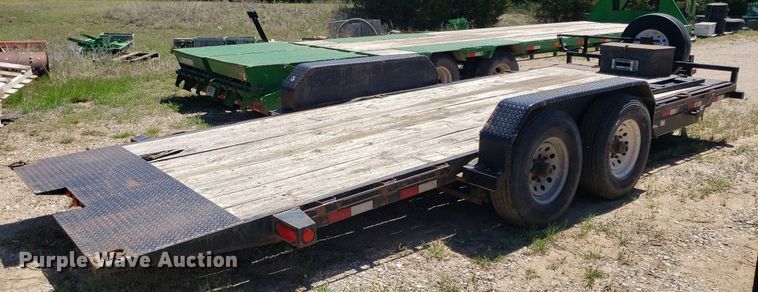 image for item DP7857 2013 Big Tex  tilt deck equipment trailer