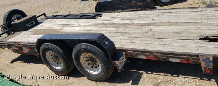 image for item DP7857 2013 Big Tex  tilt deck equipment trailer