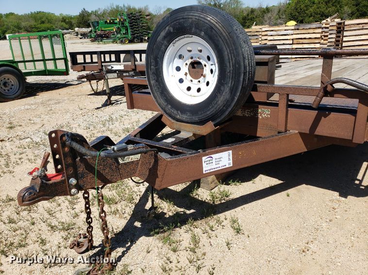 image for item DP7857 2013 Big Tex  tilt deck equipment trailer