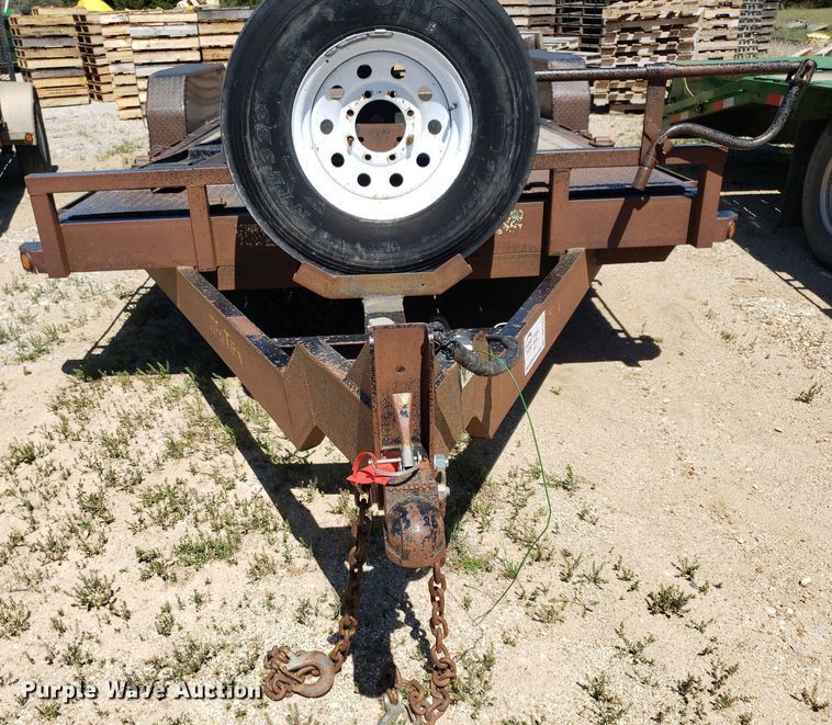 image for item DP7857 2013 Big Tex  tilt deck equipment trailer