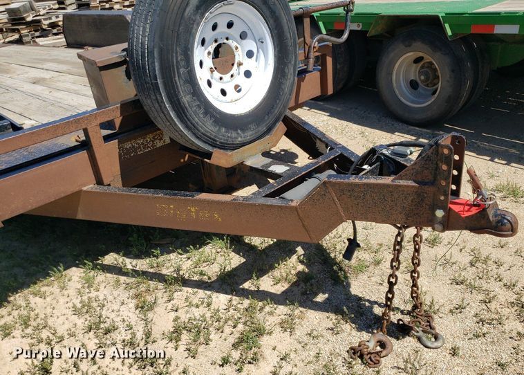 image for item DP7857 2013 Big Tex  tilt deck equipment trailer