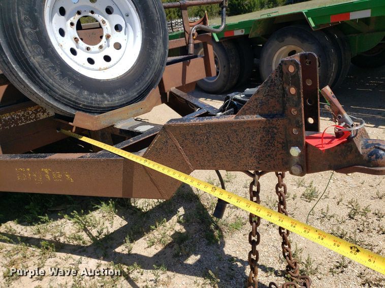 image for item DP7857 2013 Big Tex  tilt deck equipment trailer