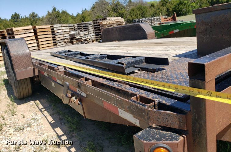 image for item DP7857 2013 Big Tex  tilt deck equipment trailer