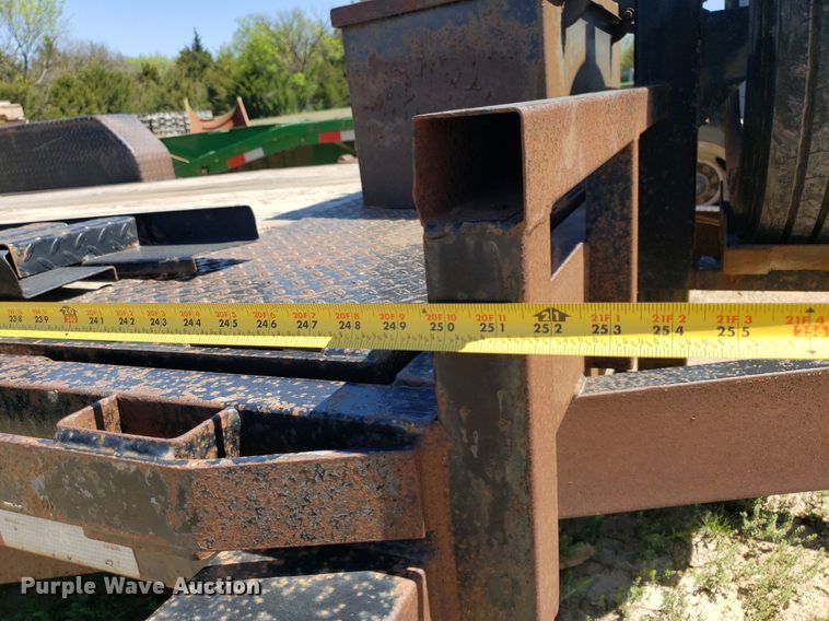 image for item DP7857 2013 Big Tex  tilt deck equipment trailer
