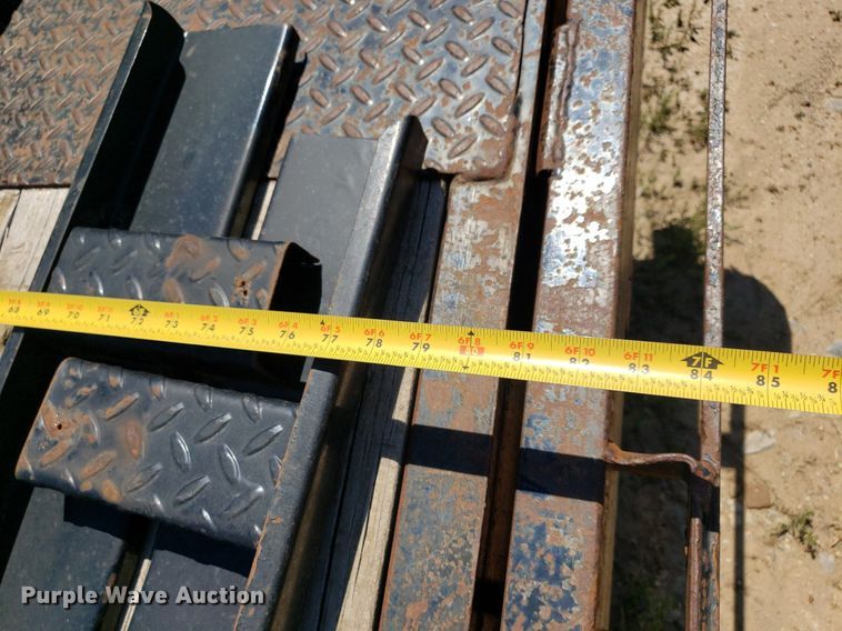 image for item DP7857 2013 Big Tex  tilt deck equipment trailer