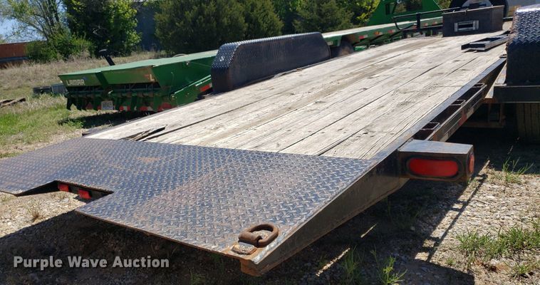 image for item DP7857 2013 Big Tex  tilt deck equipment trailer