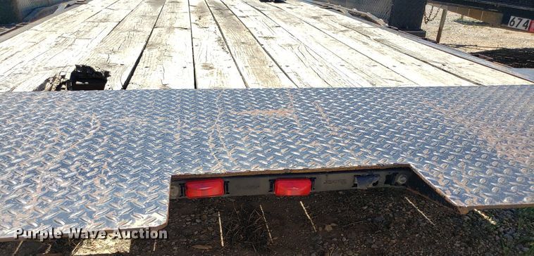 image for item DP7857 2013 Big Tex  tilt deck equipment trailer