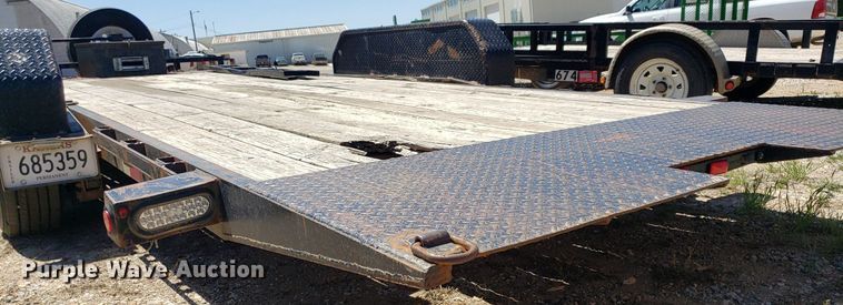 image for item DP7857 2013 Big Tex  tilt deck equipment trailer