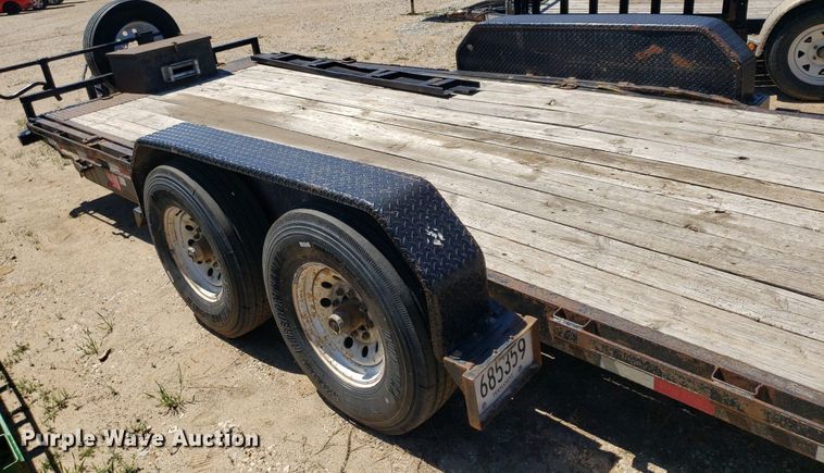 image for item DP7857 2013 Big Tex  tilt deck equipment trailer