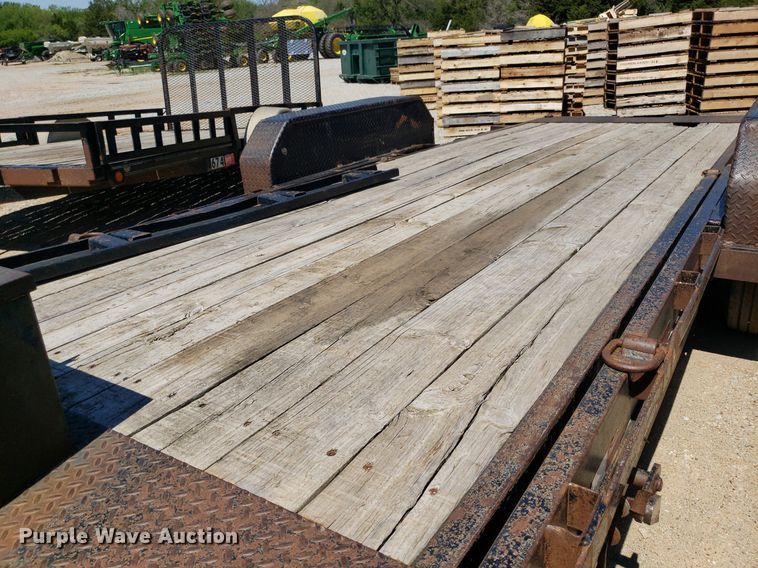 image for item DP7857 2013 Big Tex  tilt deck equipment trailer