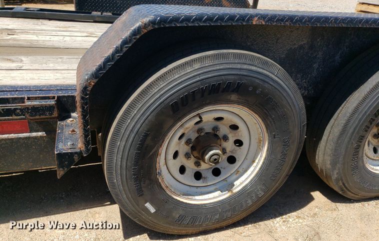 image for item DP7857 2013 Big Tex  tilt deck equipment trailer