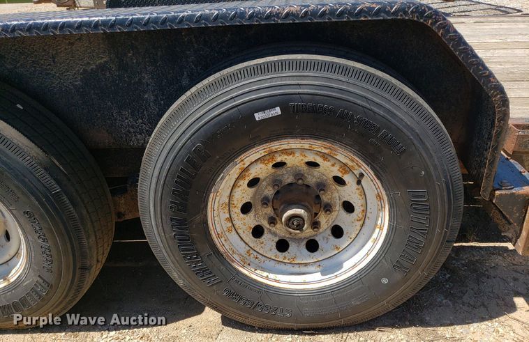 image for item DP7857 2013 Big Tex  tilt deck equipment trailer