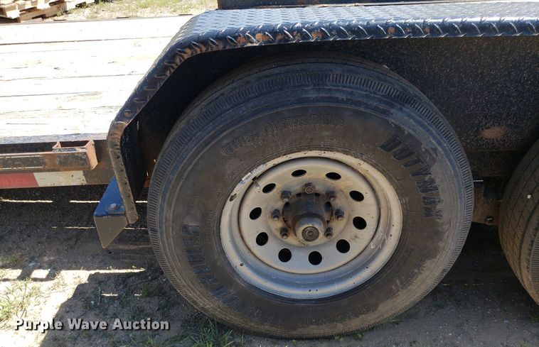 image for item DP7857 2013 Big Tex  tilt deck equipment trailer