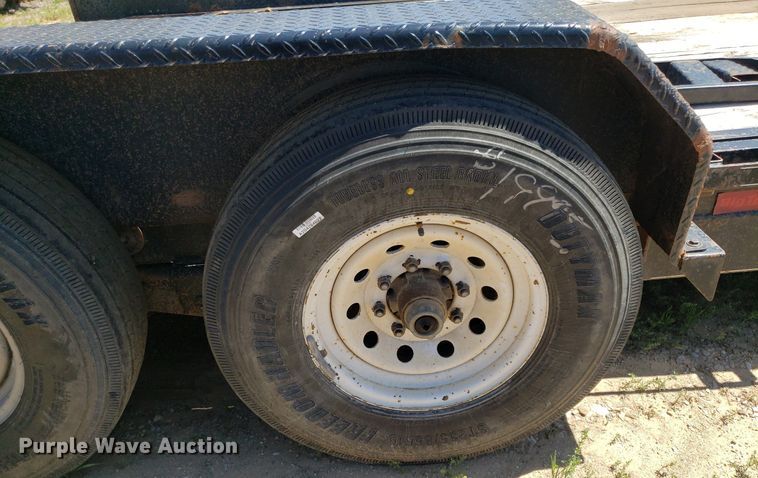 image for item DP7857 2013 Big Tex  tilt deck equipment trailer