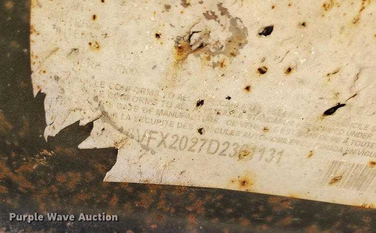 image for item DP7857 2013 Big Tex  tilt deck equipment trailer