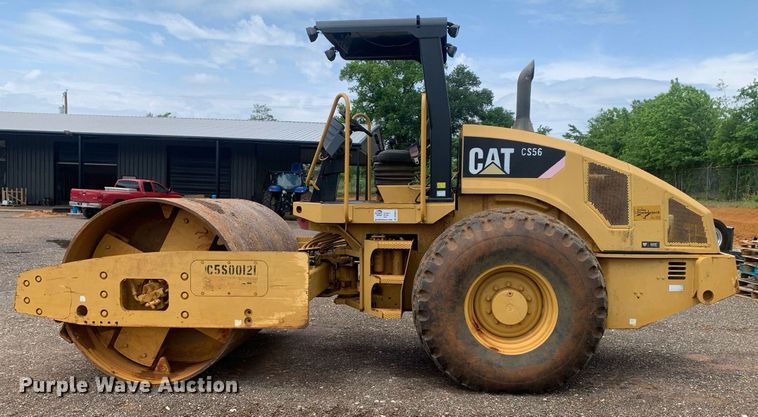 image for item DP8625 2008 Caterpillar CS56  single drum vibratory roller