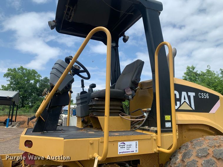 image for item DP8625 2008 Caterpillar CS56  single drum vibratory roller