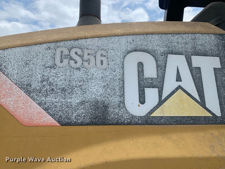 image for item DP8625 2008 Caterpillar CS56  single drum vibratory roller