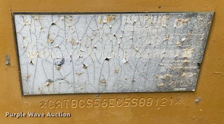 image for item DP8625 2008 Caterpillar CS56  single drum vibratory roller