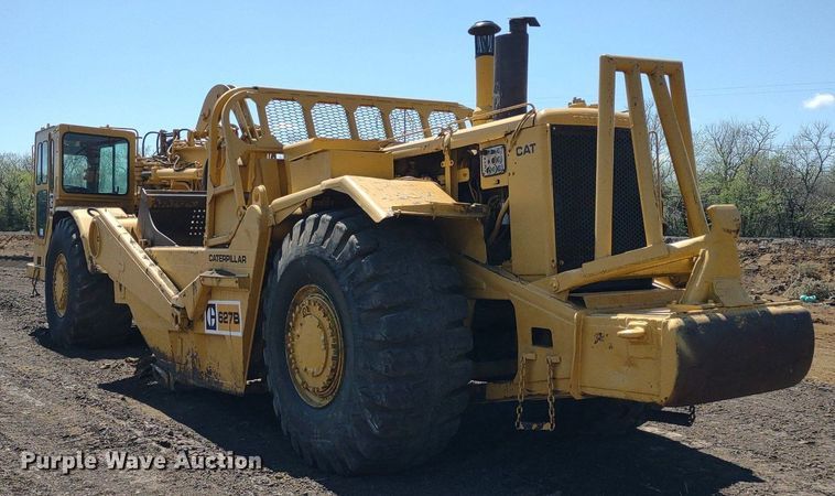 image for item DQ1695 1982 Caterpillar 627B  scraper