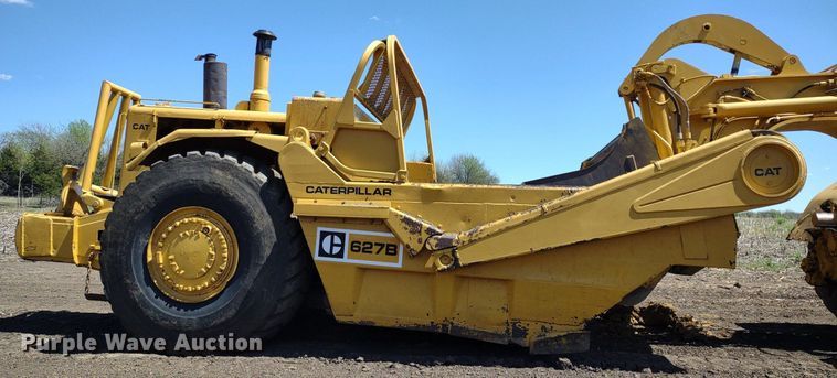 image for item DQ1695 1982 Caterpillar 627B  scraper