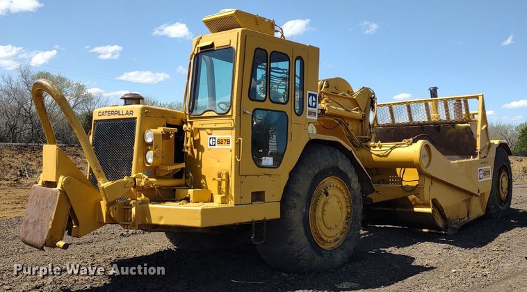 image for item DQ1696 1974 Caterpillar 627B  scraper
