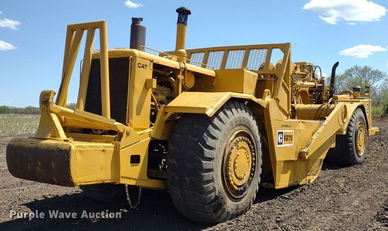 image for item DQ1696 1974 Caterpillar 627B  scraper